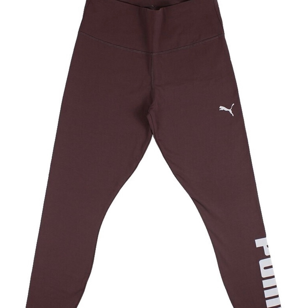 Puma Brown Leggings Athletic Bottoms